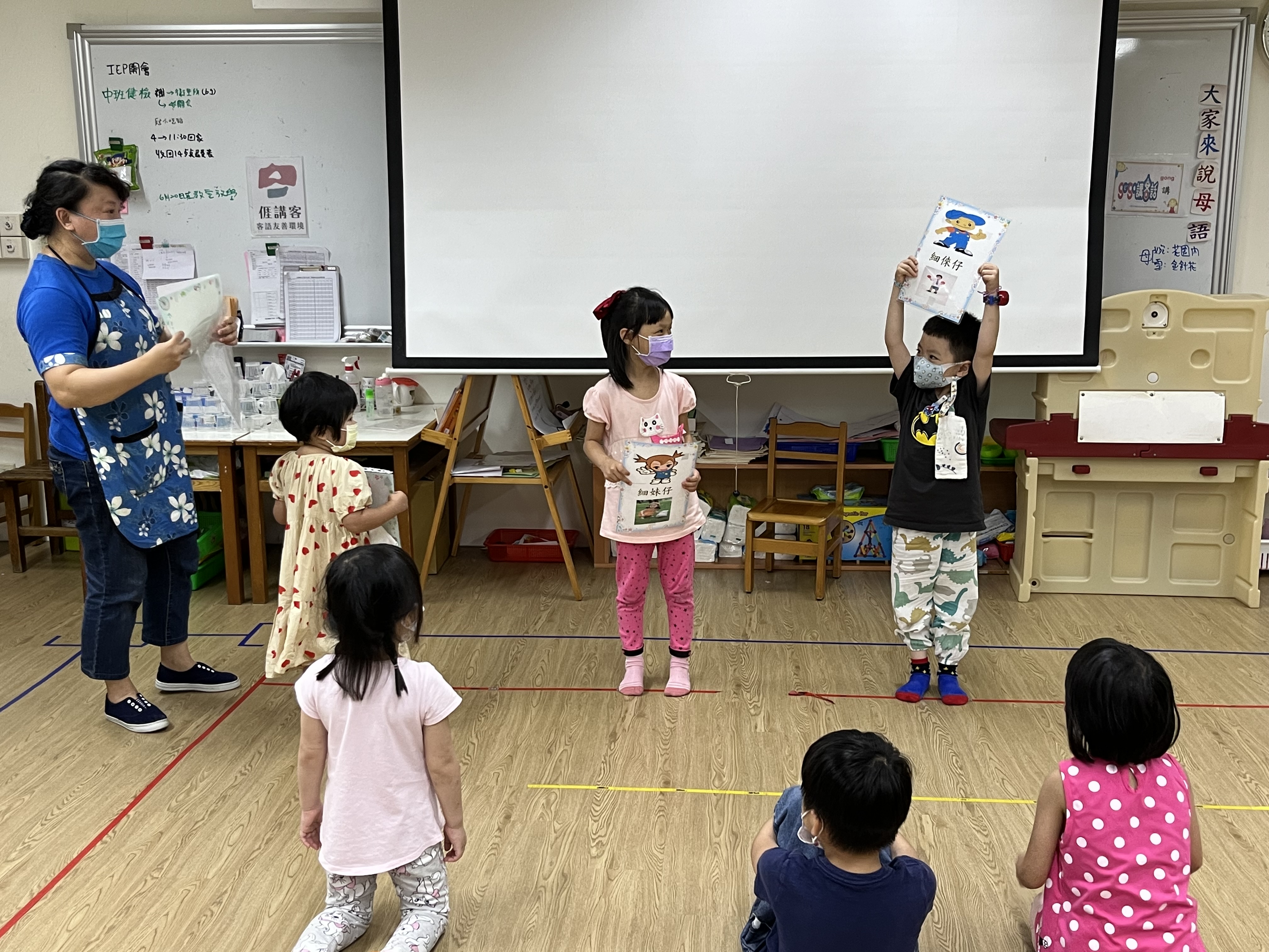 學客語真好玩，興南國小附設幼兒園課後超前部署客語生活化課程